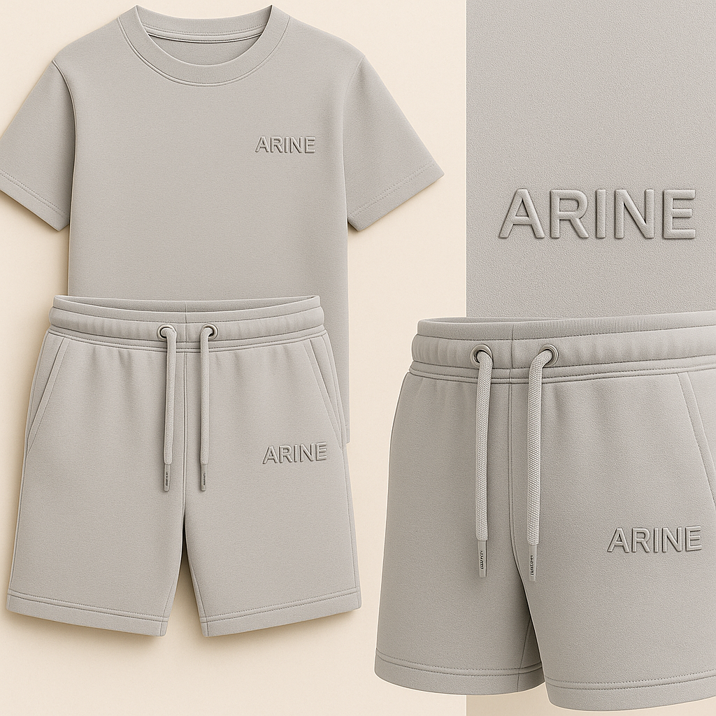 GREY - SHORT SET