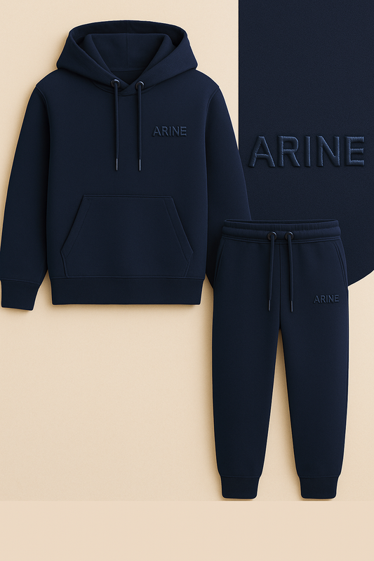 NAVY BLUE -  HOODIE SET